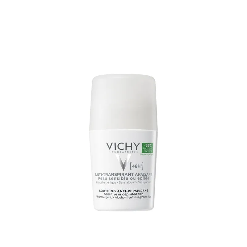 Vichy Deodorant Antiperspirant Roll On 48H White 50 ml