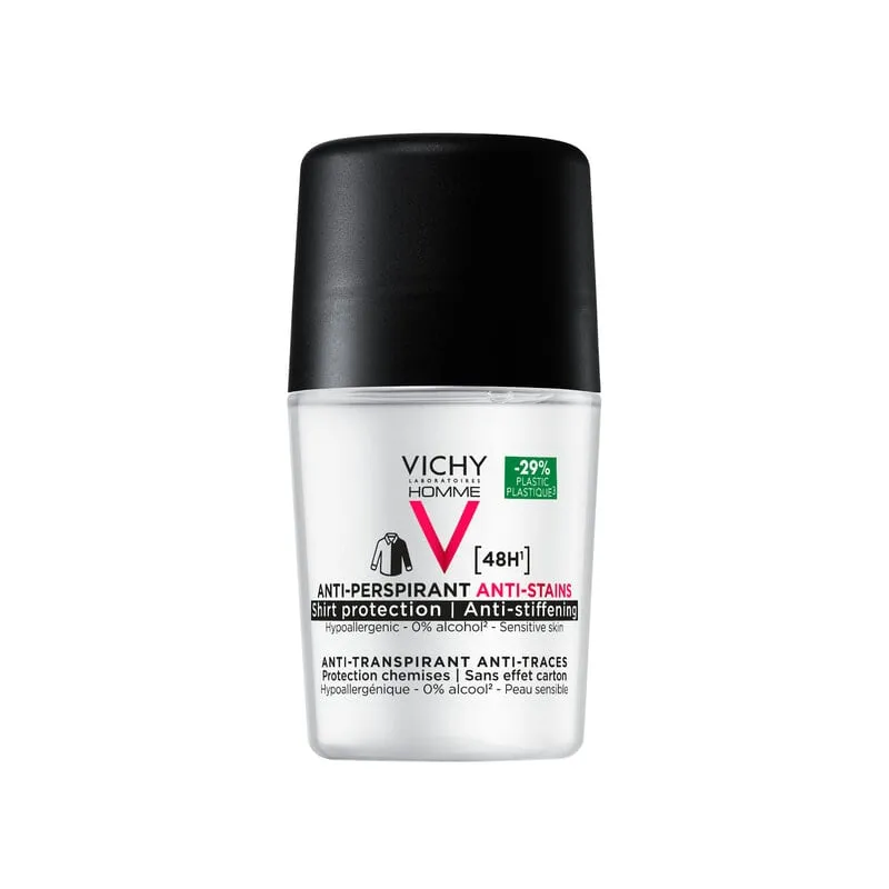 Vichy Homme Anti-Stains Deodorant 48H 50 ml