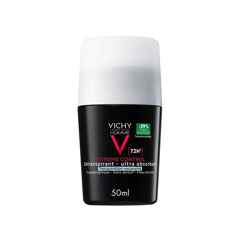 Vichy Homme Roll-on Antiperspirant 72H 50 ml
