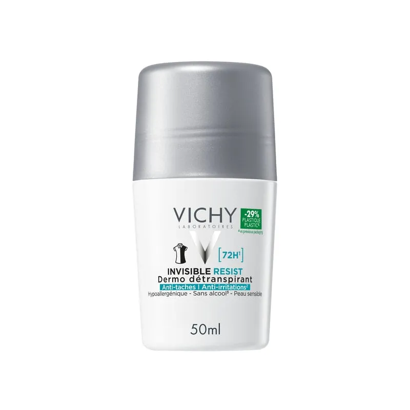 Vichy Invisible Protect 72h Anti-Stain Roll-On 50 ml