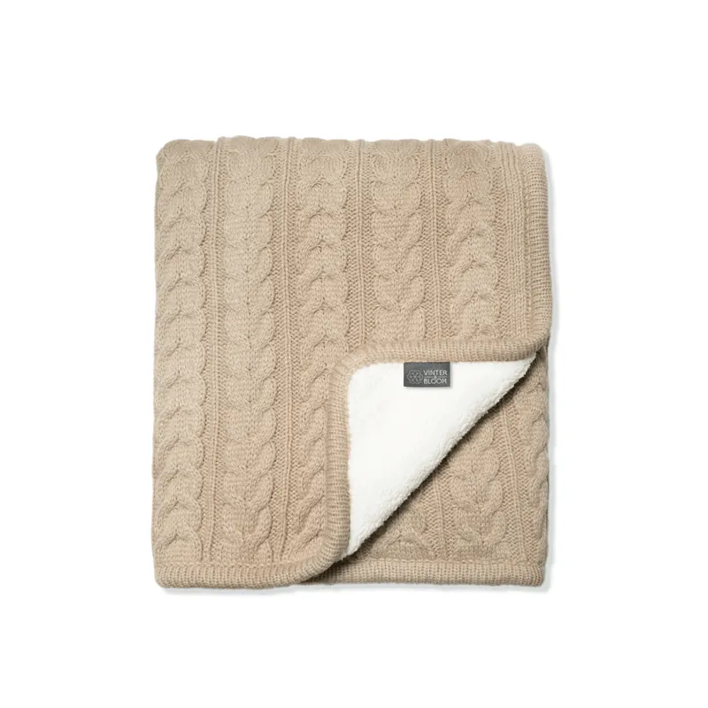 Vinter & Bloom Filt Cuddly Sand Beige