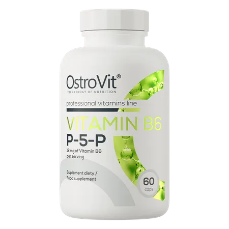 Vitamin B6 P-5-P,  60 kapsler