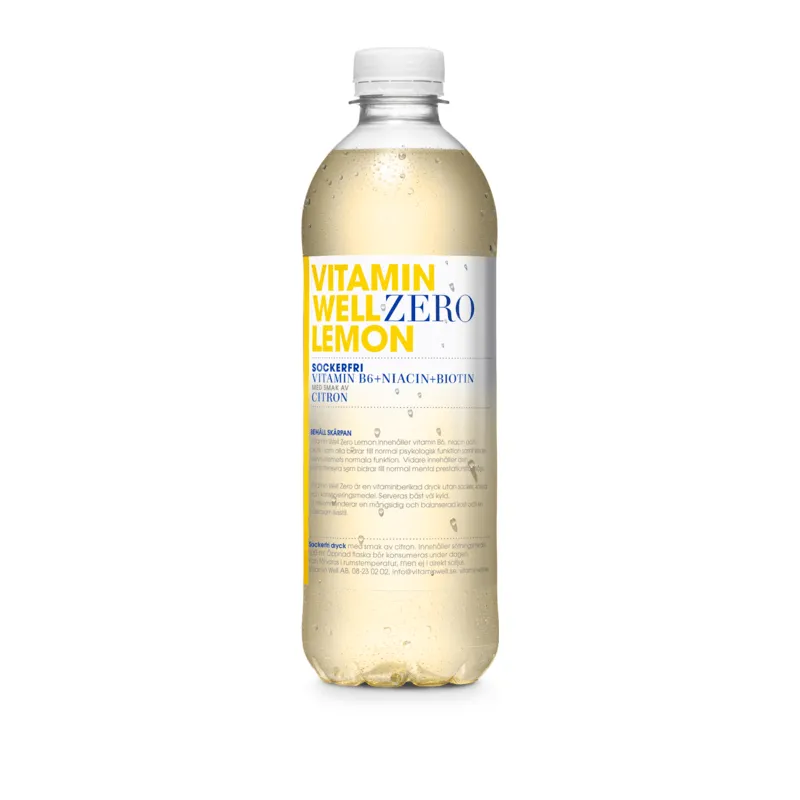 Vitamin Well Lemon Zero 500 ml