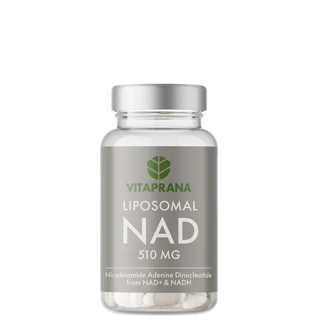 Vitaprana Liposomal NAD+ med NADH 510 mg 30 kapslar
