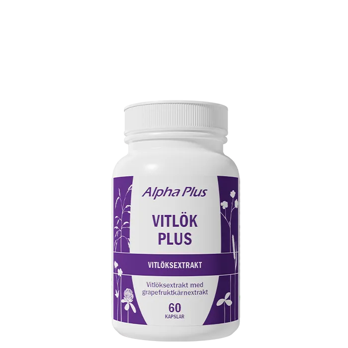 Vitlök plus 60 kapslar