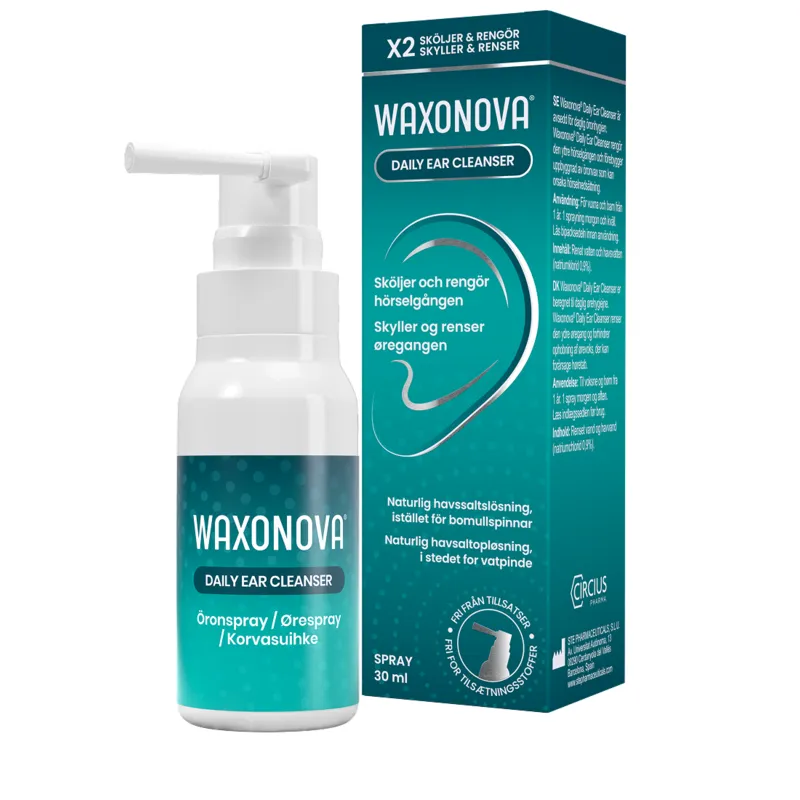 Waxonova Daily Ear Cleanser 30 ml