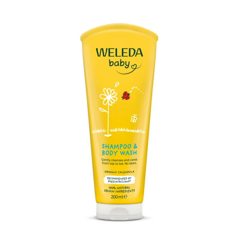 Weleda Baby Calendula Shampoo & Body Wash 200 ml