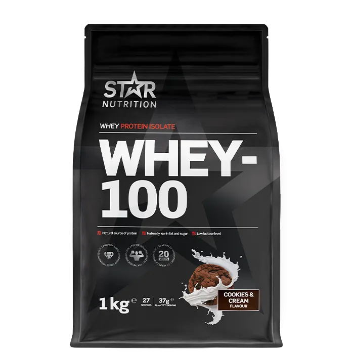 Whey-100 Vassleprotein 1 kg