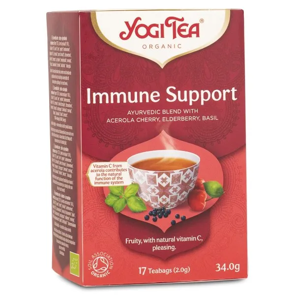 Yogi Tea Immune Support, 17 påsar