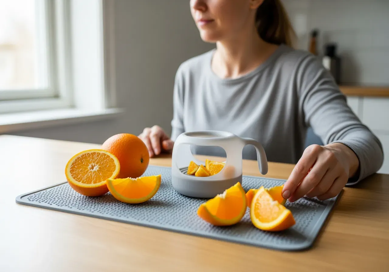 Apelsin till bebis trygg servering