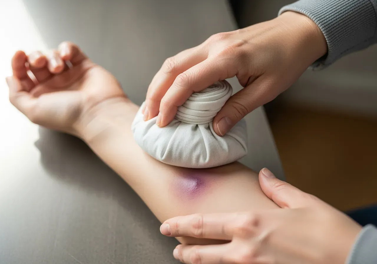 Praktiska råd för blåmärken