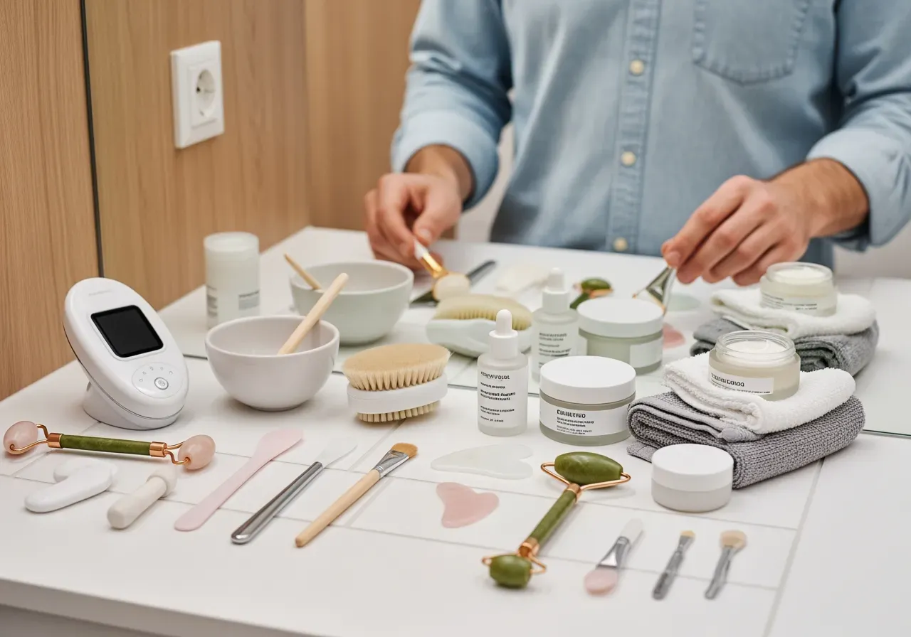 Praktiska redskap för hudvård
