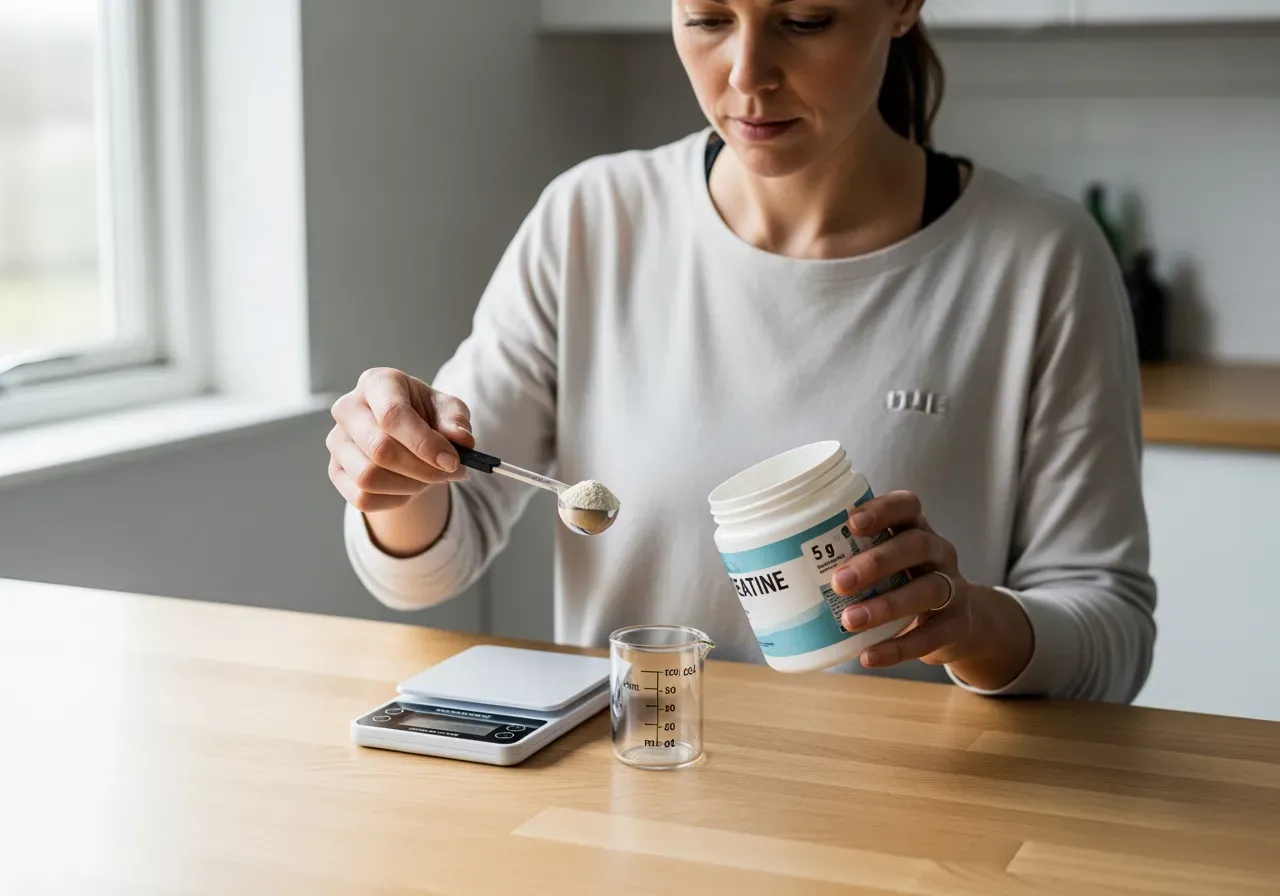 Omräkning 5 g kreatin till ml