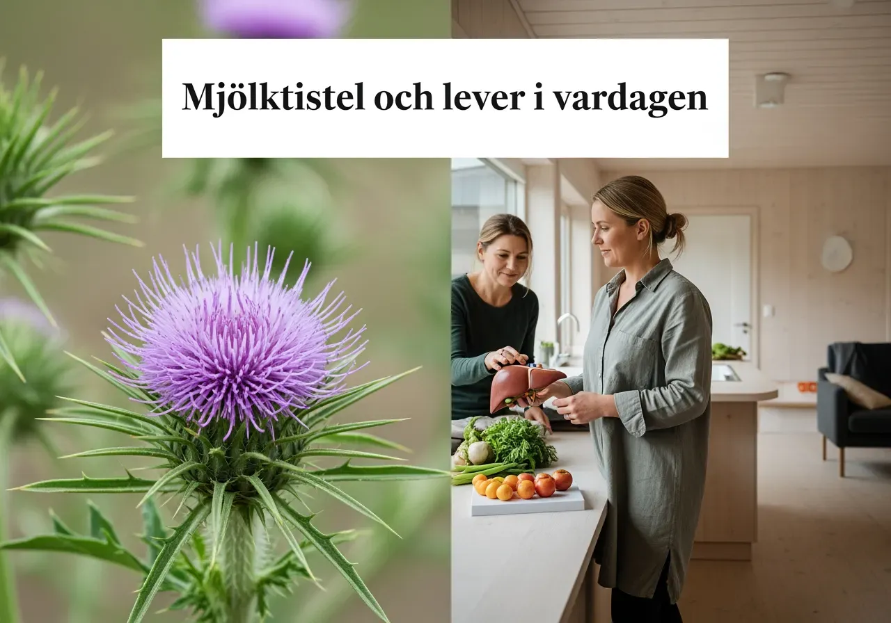 Mjölktistel och lever i vardagen