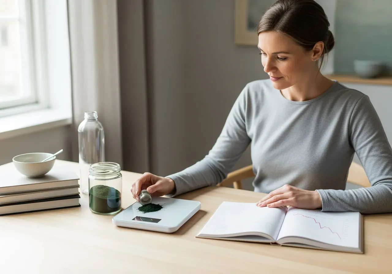 Spirulina och viktminskning guidning