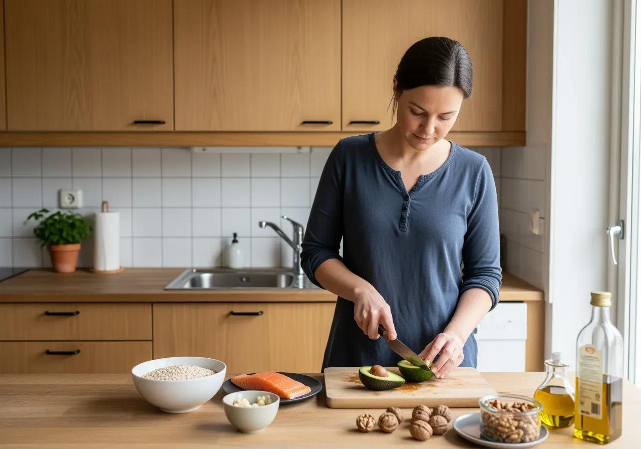 Sänka kolesterol med livsstil