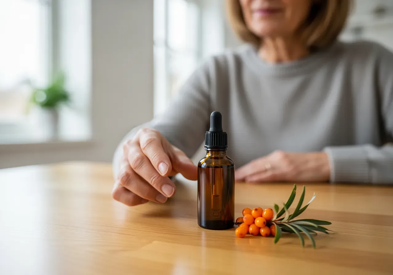 Havtornsolja för torra slemhinnor