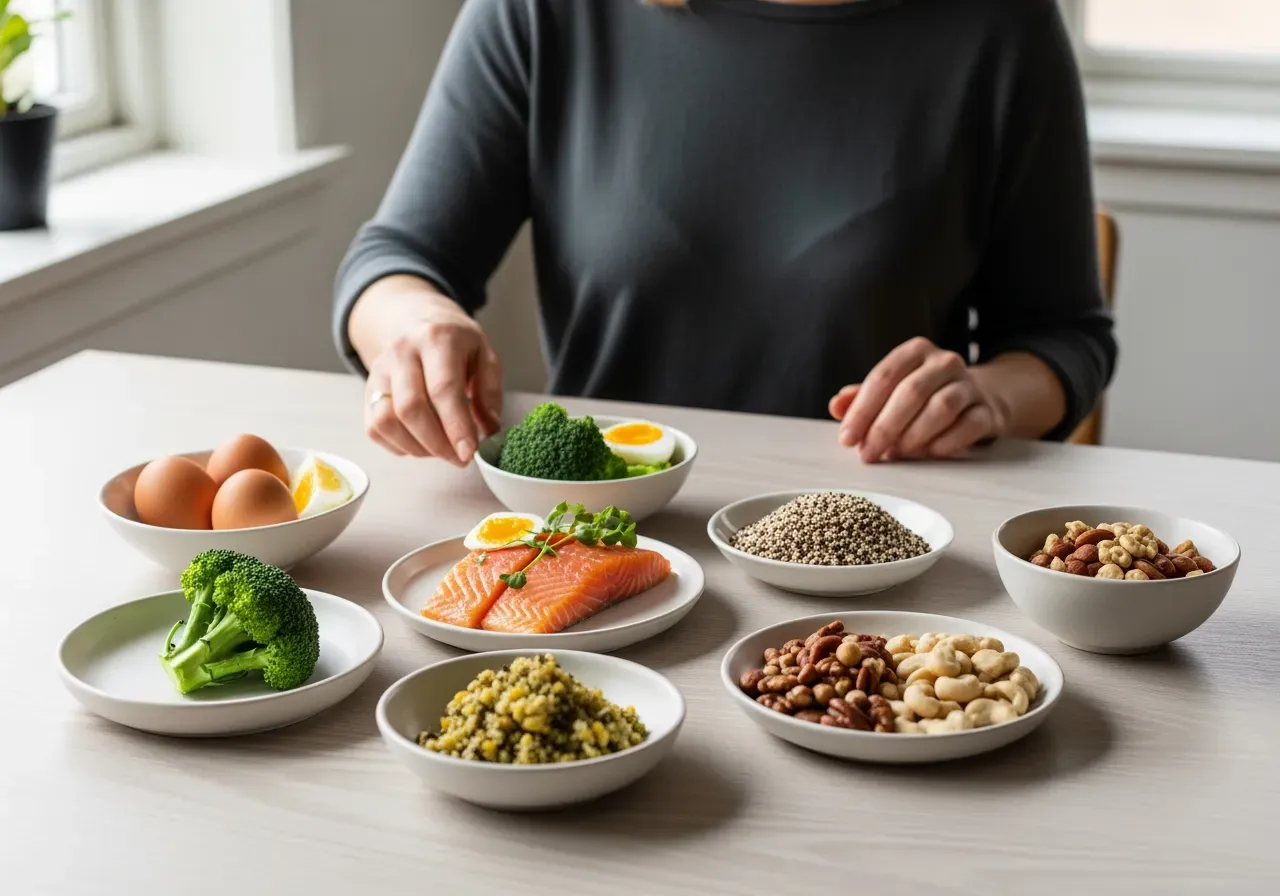 Kolin i mat och portioner