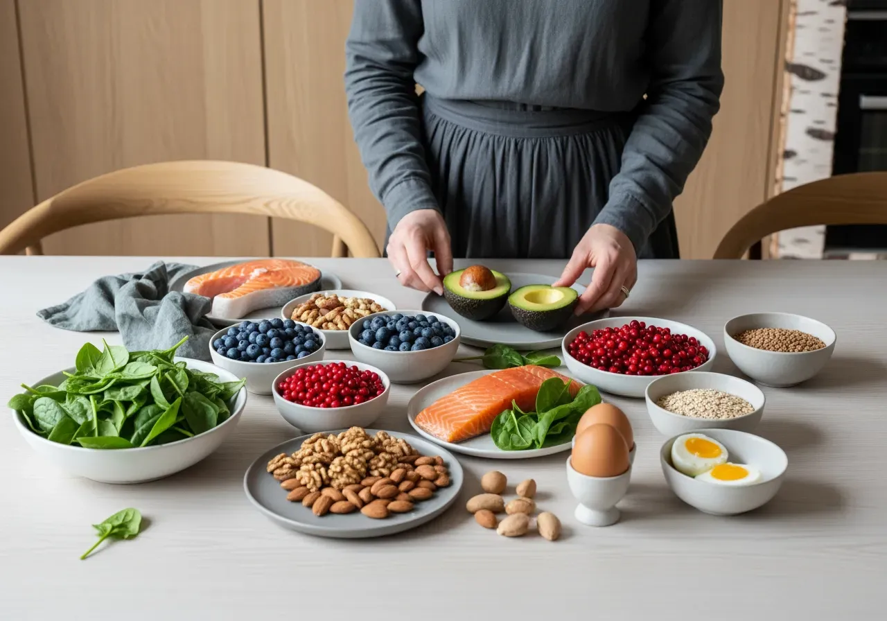 Mat som stärker hår och naglar