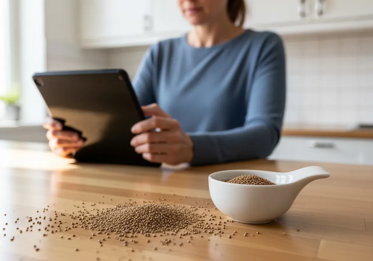 Psylliumfrön och myndighetsråd