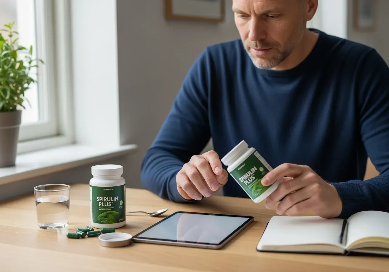 Guide för Spirulin Plus köp
