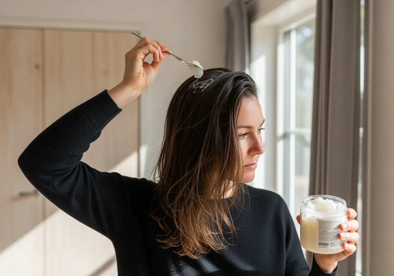 Kokosolja i håret steg för steg