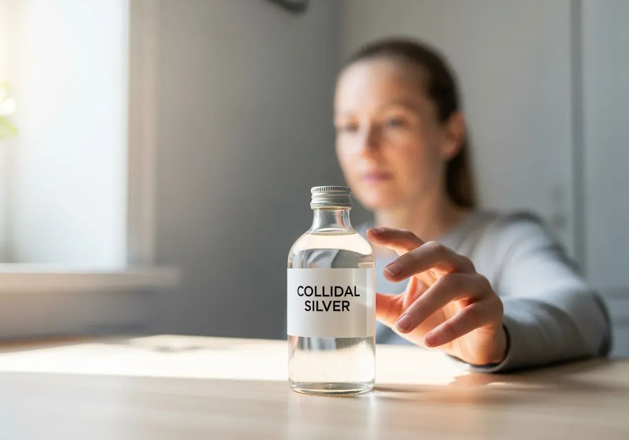  kolloidalt silver flaska
