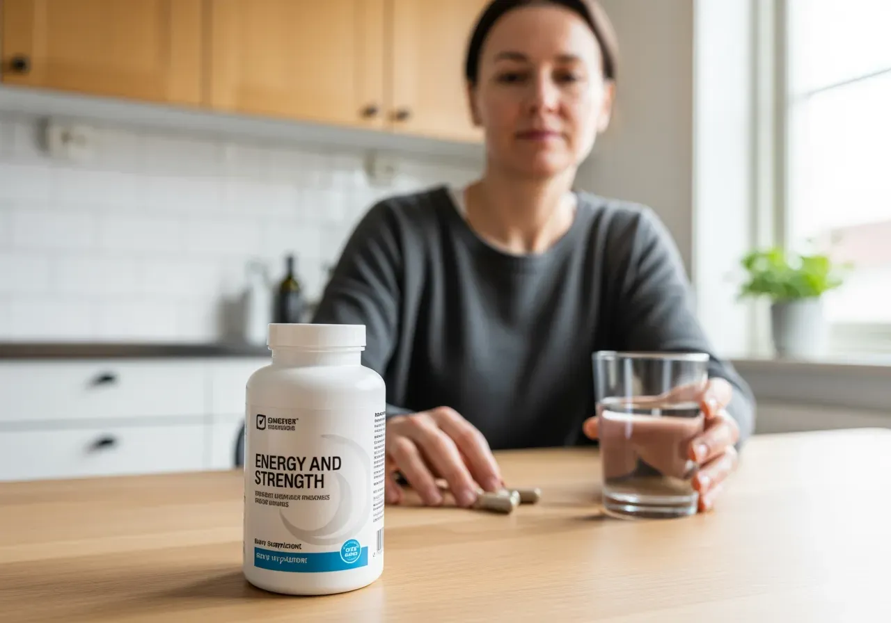 Kosttillskott för energi och styrka