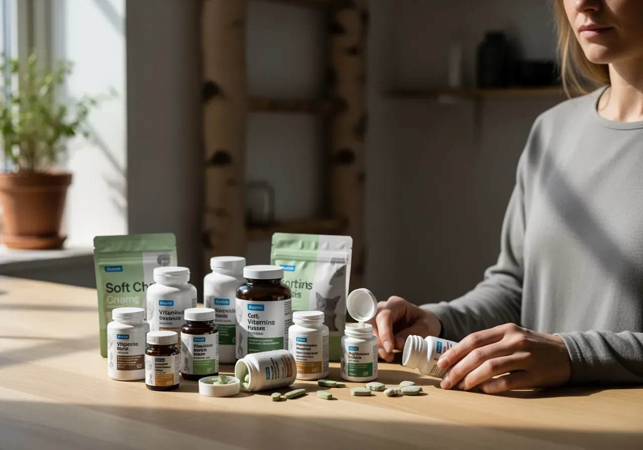 Vitaminer och tillskott för katt